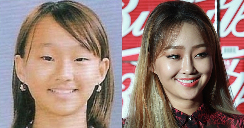 【韓星整容-SISTAR孝琳】已解散了的女團SISTAR中的孝琳也曾大方承認過整容,把韓國人典型的單眼皮變成了超精神的雙眼皮~