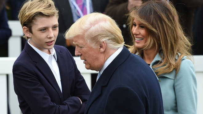 「美國第一公子」著稱的 Barron Trump!