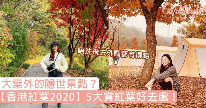 【香港紅葉2020】5大賞紅葉好去處！大棠外的隱世景點？唔洗飛去外國都有得睇！