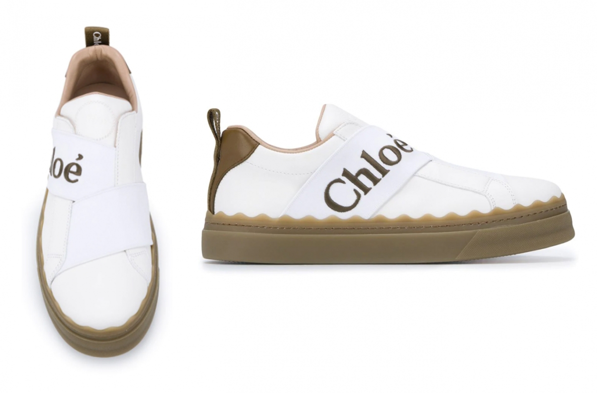 【Black Friday 2020】FARFETCH折上折優惠Chloé Lauren strap sneakers HK$3,184 85折優惠價HK$2,706