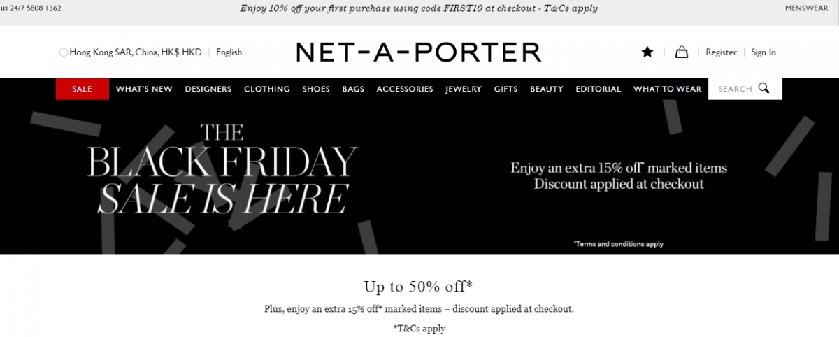 【Black Friday 2020 優惠】這次Black Friday的優惠超級抵!現時很多商品已低至半價,同時精選單品還會額外有85折的優惠~