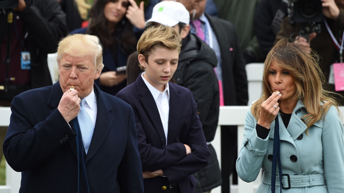 「美國第一公子」著稱的 Barron Trump!