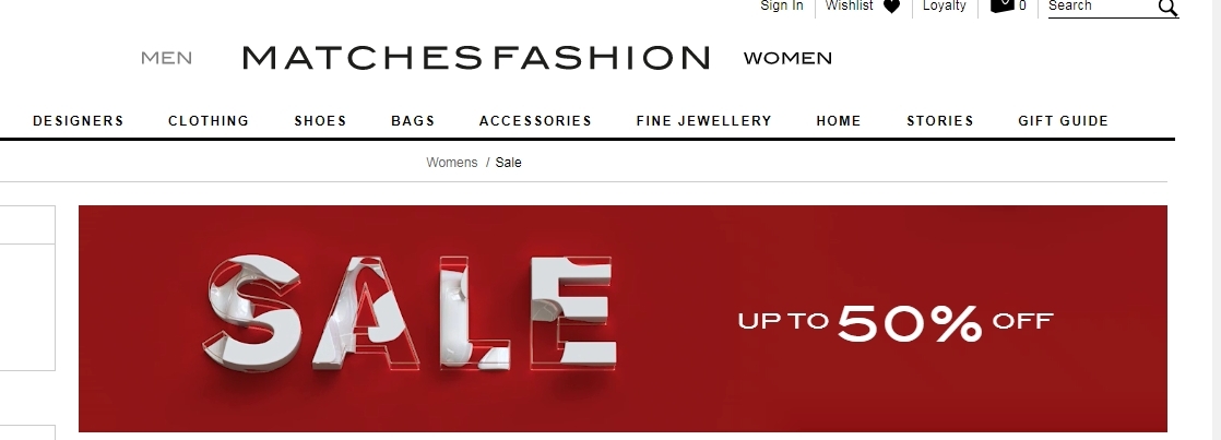 【Black Friday 2020 優惠】現時matches fashion官網顯示的Black Friday 優惠低至5折,不少商品簡直是有史以來最平,現在不入手一定會秒後悔!