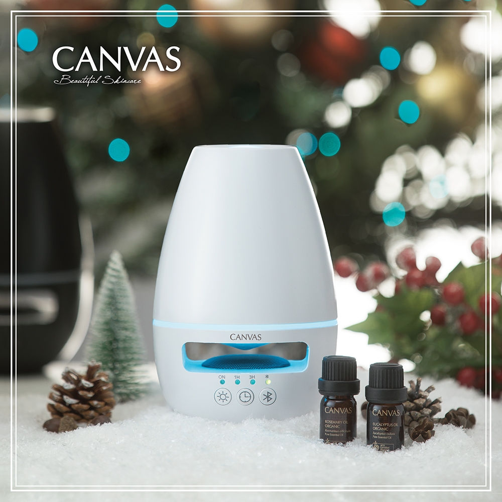 CANVAS 音樂香薰噴霧器 (白/黑色)