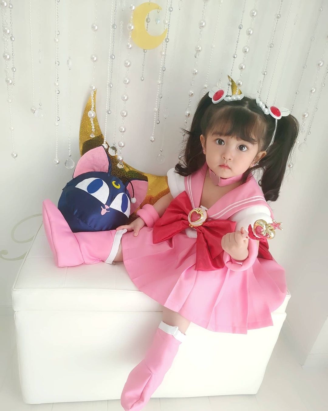 日本妹妹Cosplay集合/迷你版禰豆子/迪士尼公主/美少女戰士