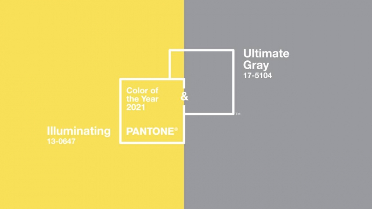 Pantone 2021年度色出爐!「極致灰」(Ultimate Gray)與「亮麗黃」( Illuminating)