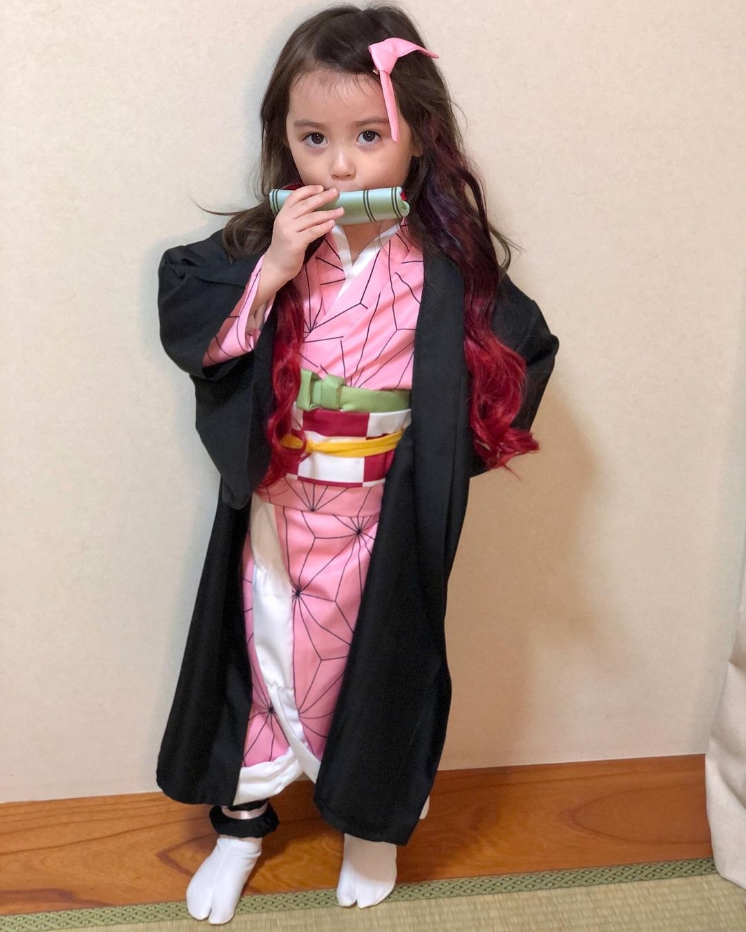 日本妹妹Cosplay集合/迷你版禰豆子/迪士尼公主/美少女戰士