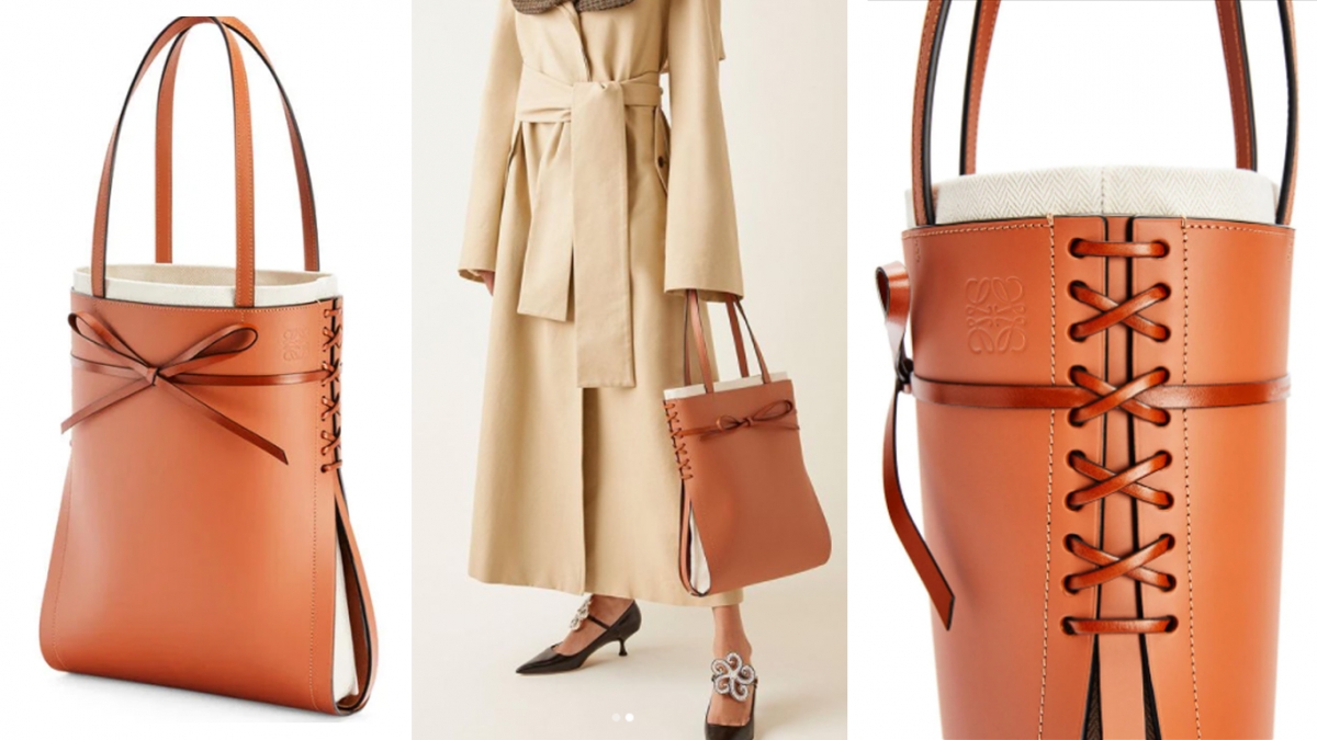 喜歡大手袋的朋友，也可以考慮 Ikebana 的 Tote Bag 款式