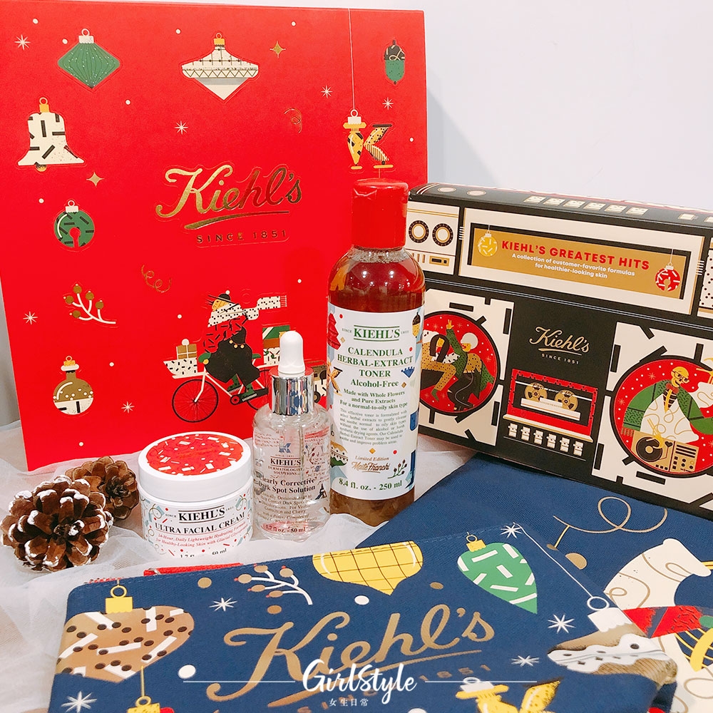 【聖誕禮物2020】今年 Kiehl’s 節日限量版系列與來自法國里昂的著名插畫家 Maïté Franchi 聯乘合作,為多款人氣護膚產品換上充滿奇趣玩味的設計