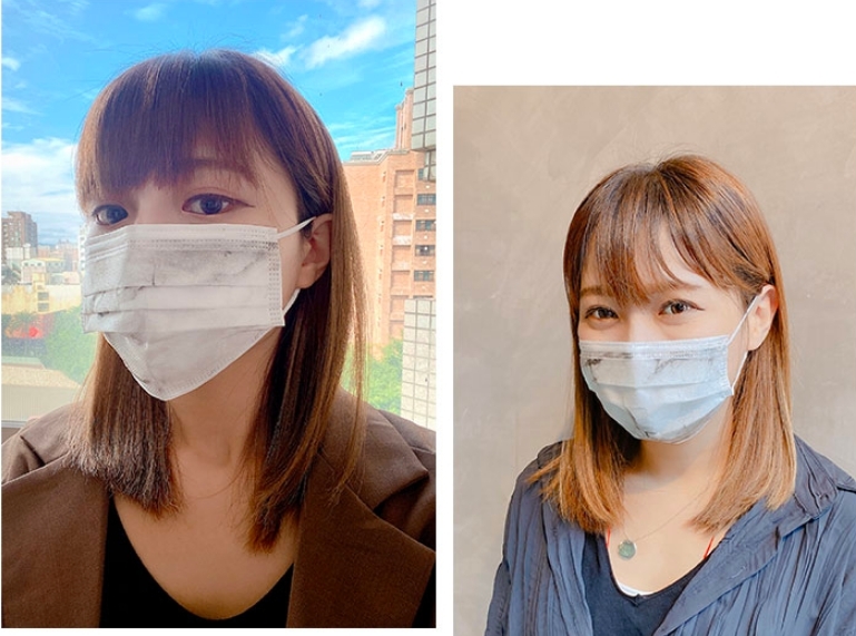 【台灣口罩】親親JIUJIU夢幻雲石暈染口罩/聖誕口罩