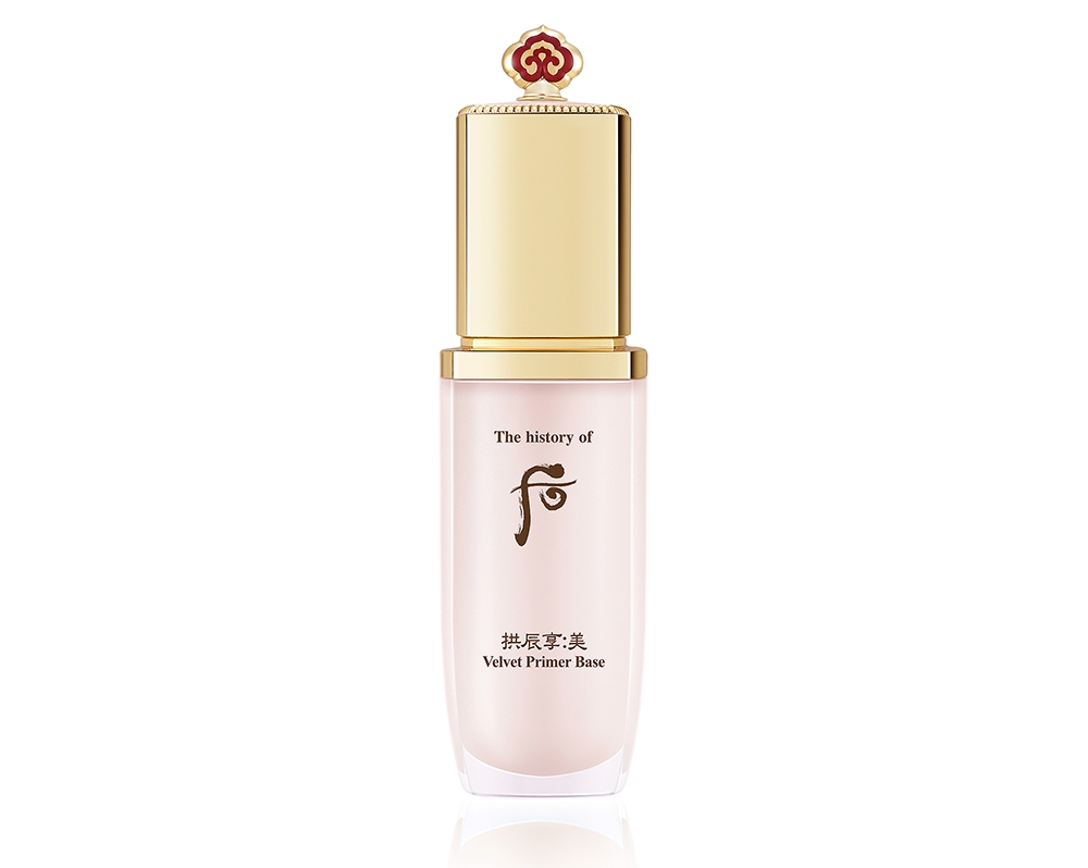 The history of Whoo 拱辰享 美絲絨柔霧妝前乳