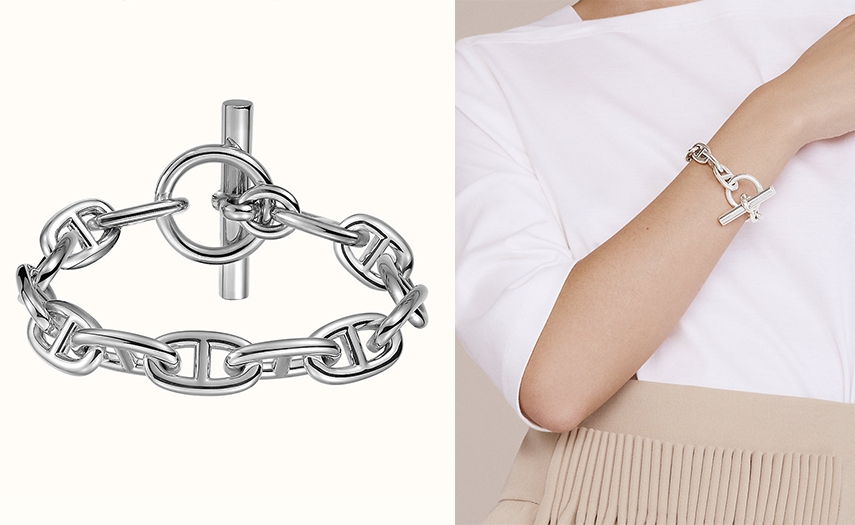 Chaine d'Ancre bracelet, large model HKD 9,100