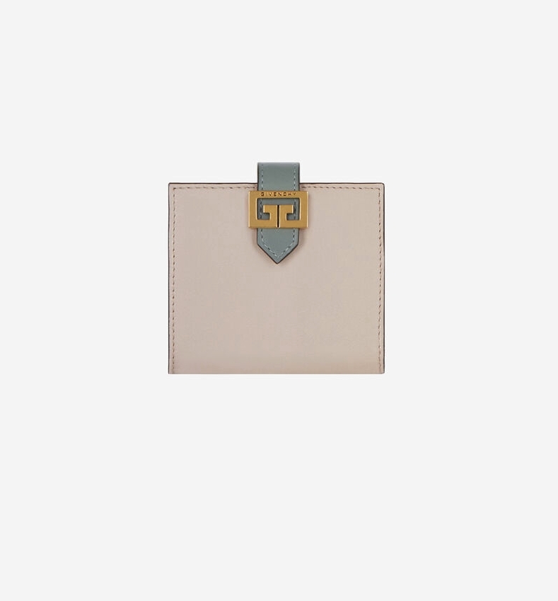 Givenchy Small GV3 Two-Toned Wallter In Leather