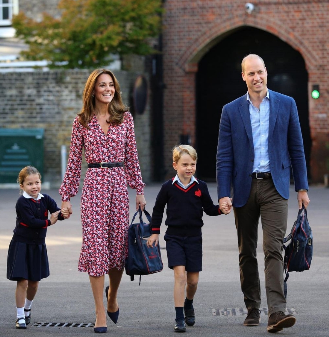外界認為家庭教育方式相似的凱特王妃（Kate Middleton）