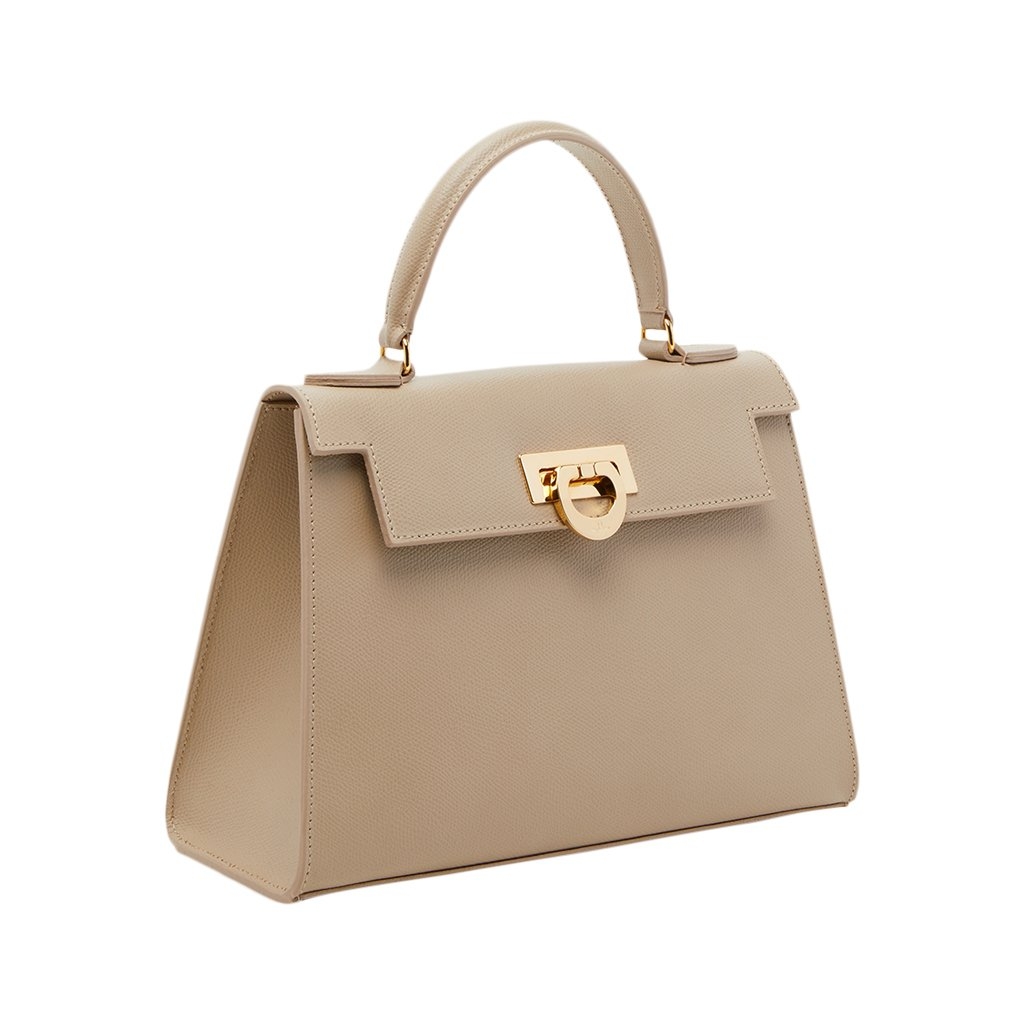 【MIRTA網購手袋】LICIA BAG則比較適合OL使用!以高質感的Palmellato皮革打造,令手袋款外型更堅挺。