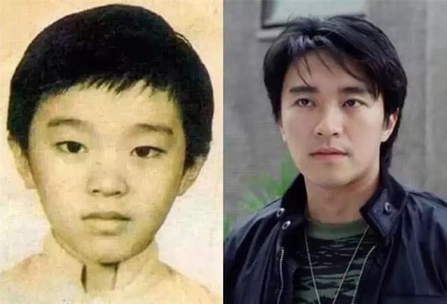 【香港男明星學生相】周星馳就真的完全認不出來,怎隸看都覺得不太相似,果然「男大也有十八變」~
