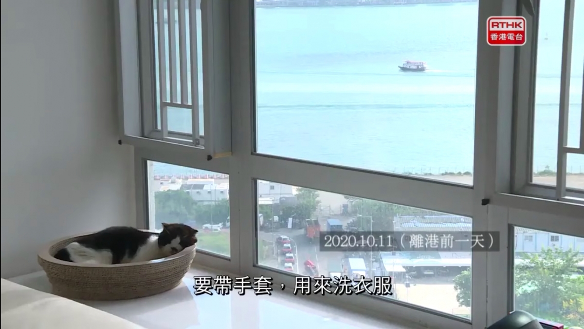 港人一家移民台灣/老公留港照顧病貓終老