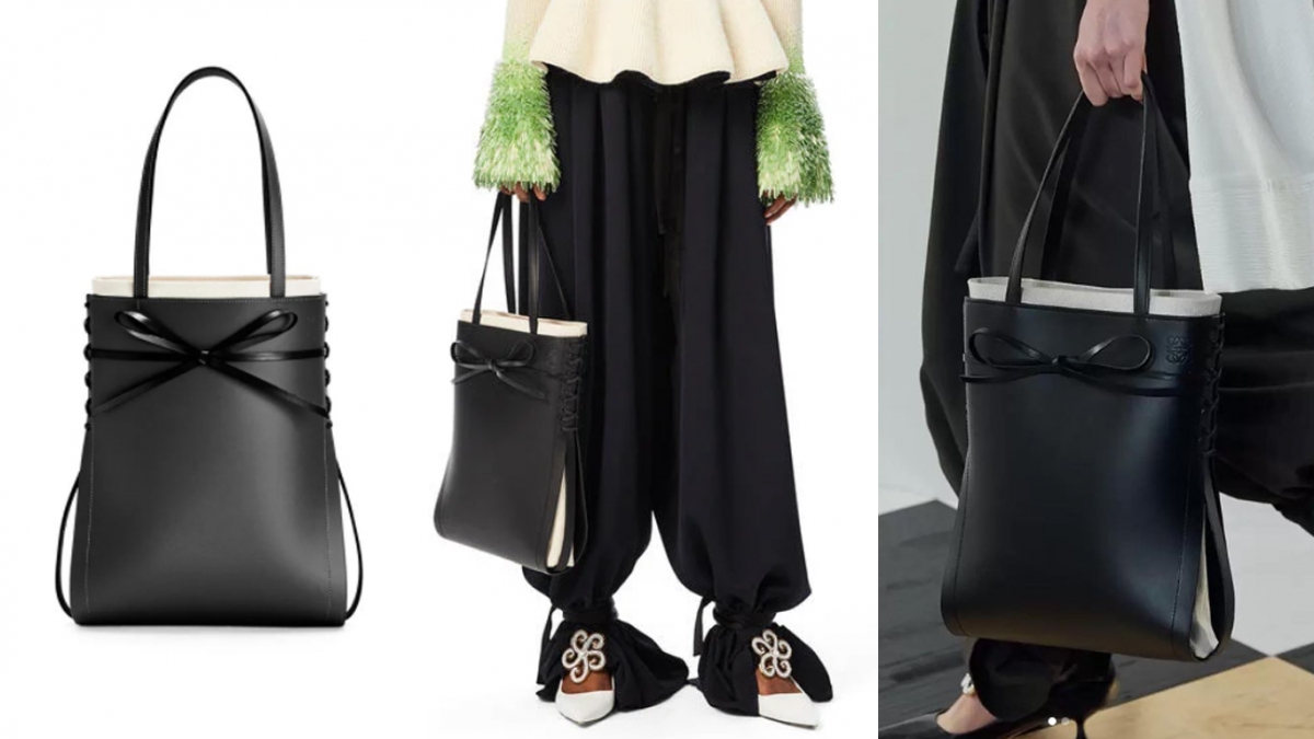 喜歡大手袋的朋友，也可以考慮 Ikebana 的 Tote Bag 款式