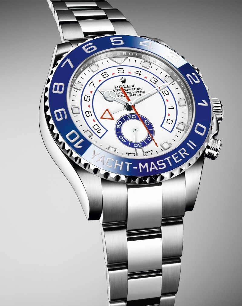 【Rolex勞力士手錶2021】Yacht-Master II功能不錯,機械記憶倒數及瞬時同步功能,配備Ring Command外圈可設定倒數1至10分鐘計時