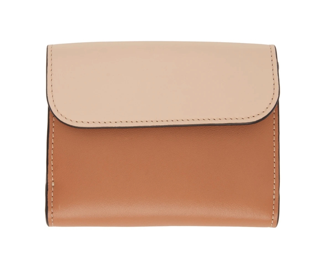 【名牌銀包卡套2021】網購LOEWE/Gucci/YSL/CHLOÉ奶茶色短銀包Card Holder