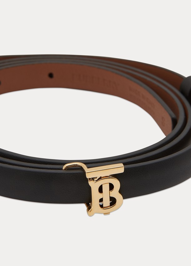 【名牌網購】 款大熱名牌Logo Belt!BURBERRY Full-grain calfskin belt