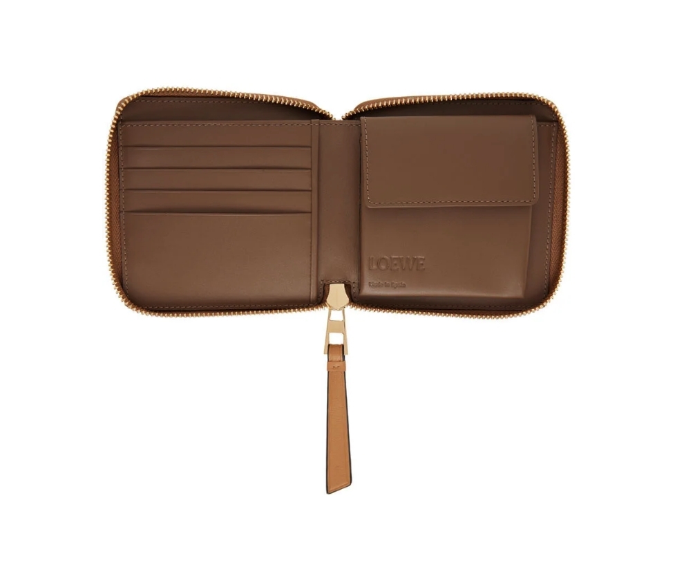 【名牌銀包卡套2021】網購LOEWE/Gucci/YSL/CHLOÉ奶茶色短銀包Card Holder