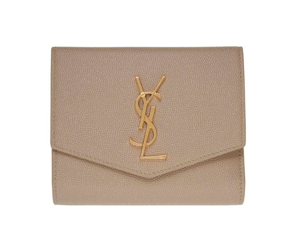 【名牌銀包卡套2021】網購LOEWE/Gucci/YSL/CHLOÉ奶茶色短銀包Card Holder