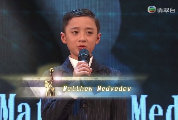 【寶貝計劃】當時10歲的Matthew Medvedev以「長大的童星」身份登場,成功引起大家的熱議