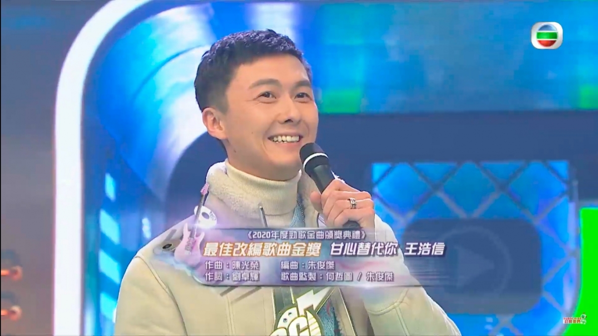 TVB《2020年度勁歌金曲頒獎典禮》得獎名單/HANA菊梓喬女歌星三連霸/周柏豪胡鴻鈞男歌星獎