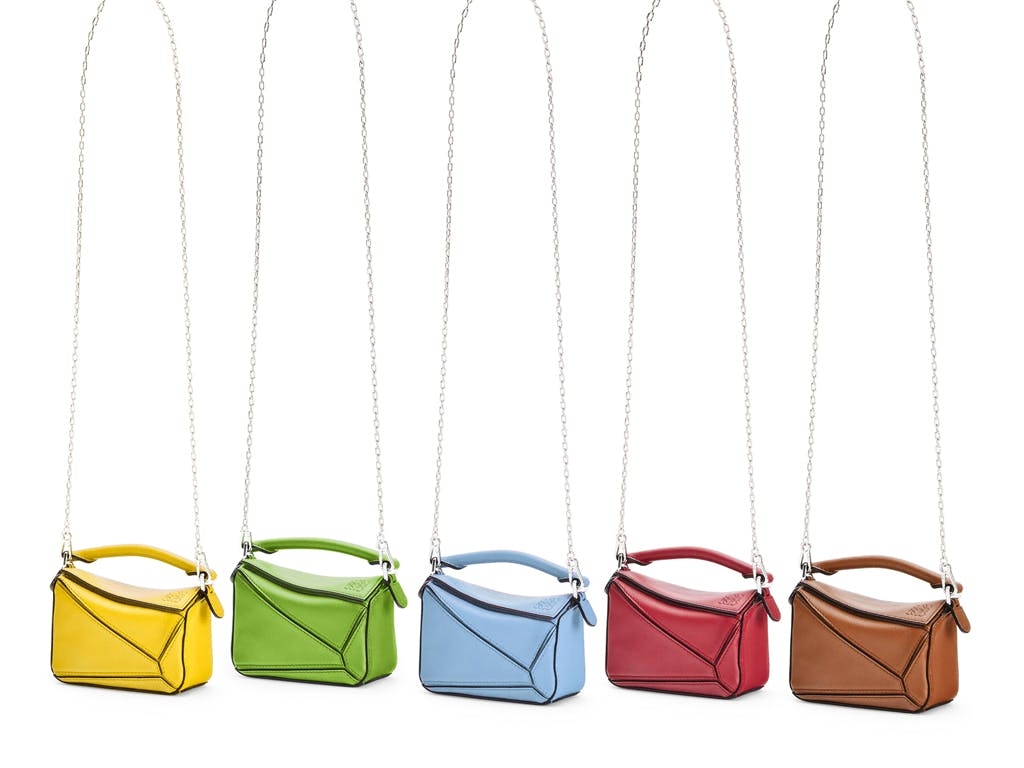 【Loewe手袋2021】Puzzle Bag推可愛Nano尺寸!比Mini更精緻,2021嬌小女生命定袋款!