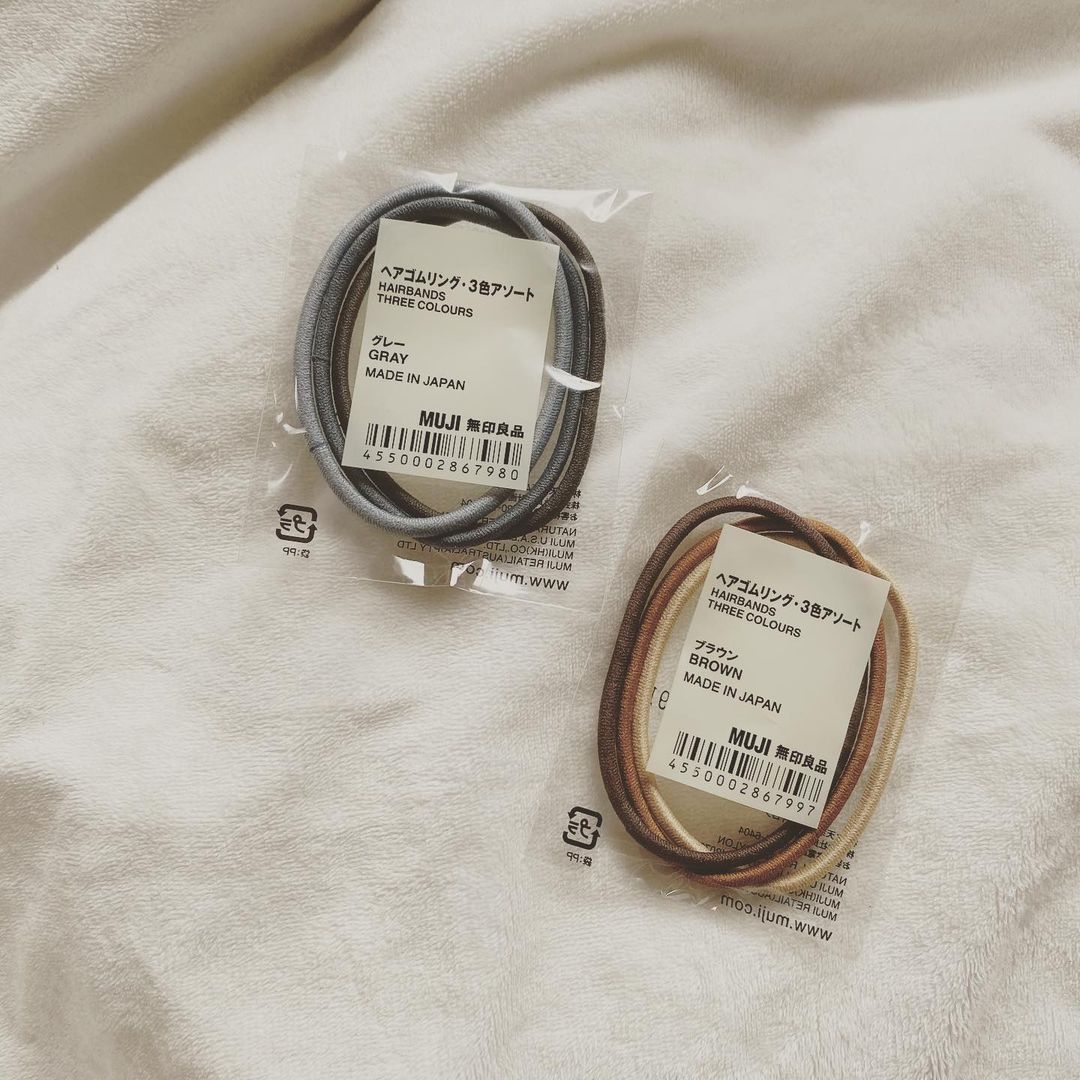 無印良品的髮圈卻完全沒有這個缺點,因此深受一眾女生的歡迎。