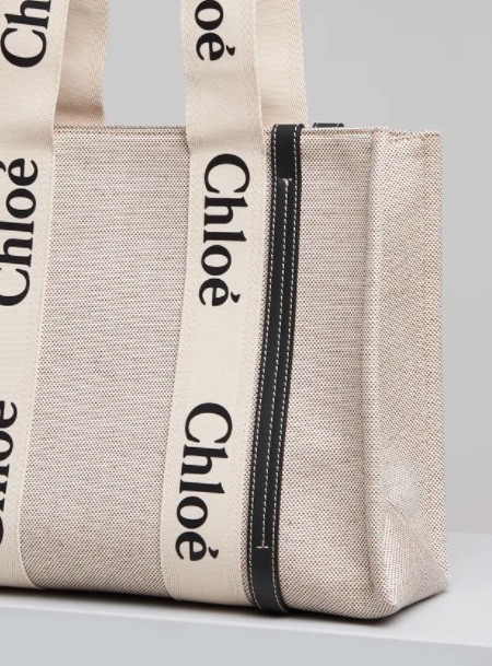 文青感十足! Chloé 全新 Woody Tote