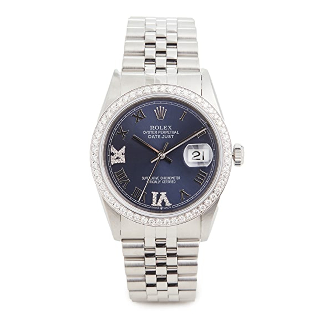 【Rolex勞力士手錶2021】36mm Gents Rolex Date Just Purple Watch