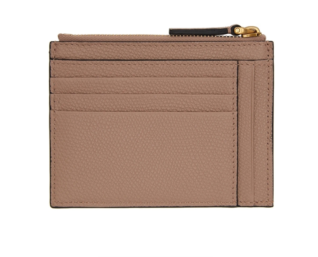 【名牌銀包卡套2021】網購LOEWE/Gucci/YSL/CHLOÉ奶茶色短銀包Card Holder