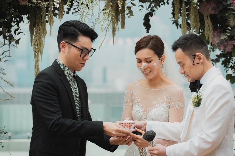 39歲朱慧敏結婚/嫁養和心臟科醫生陳良貴/舊愛Eddie送祝福