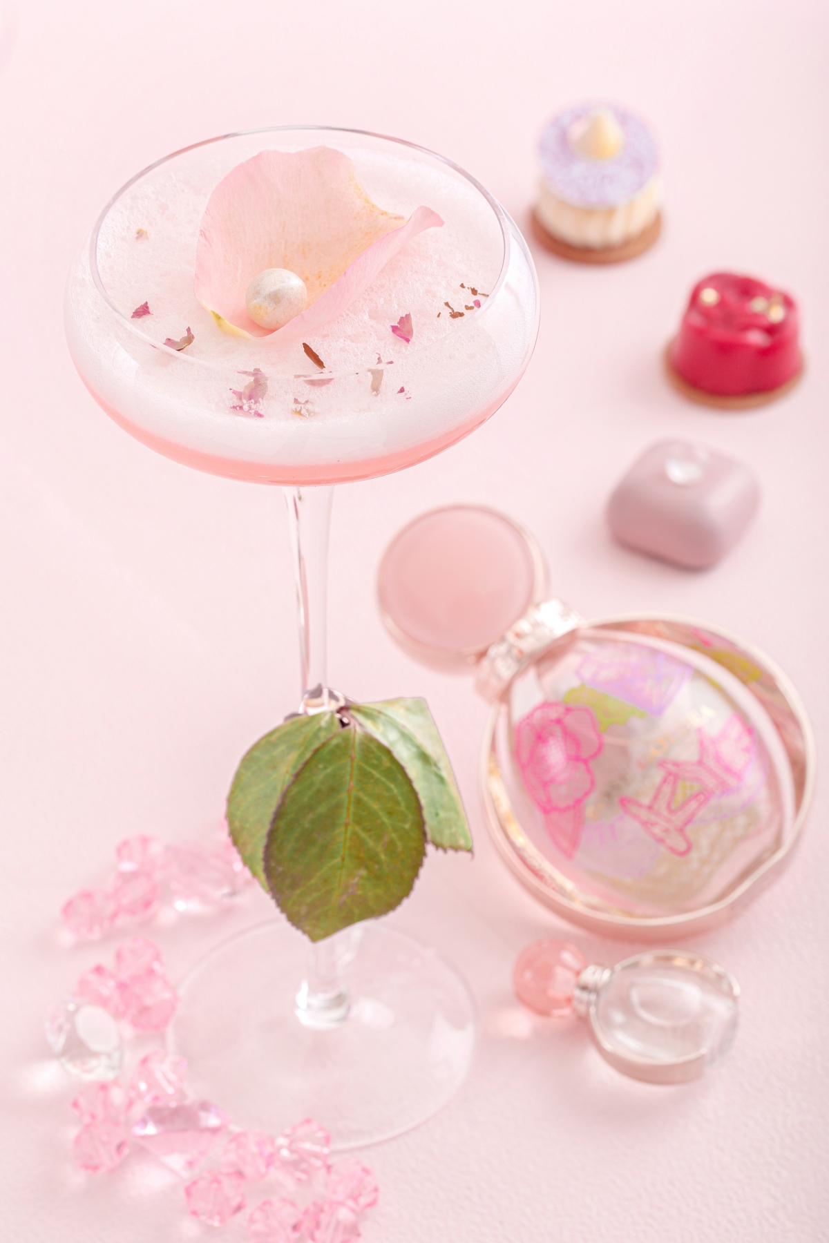 Enchanted Rose Cocktail 2