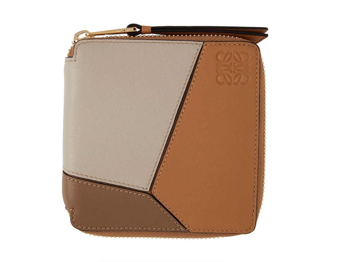 【名牌銀包卡套2021】網購LOEWE/Gucci/YSL/CHLOÉ奶茶色短銀包Card Holder