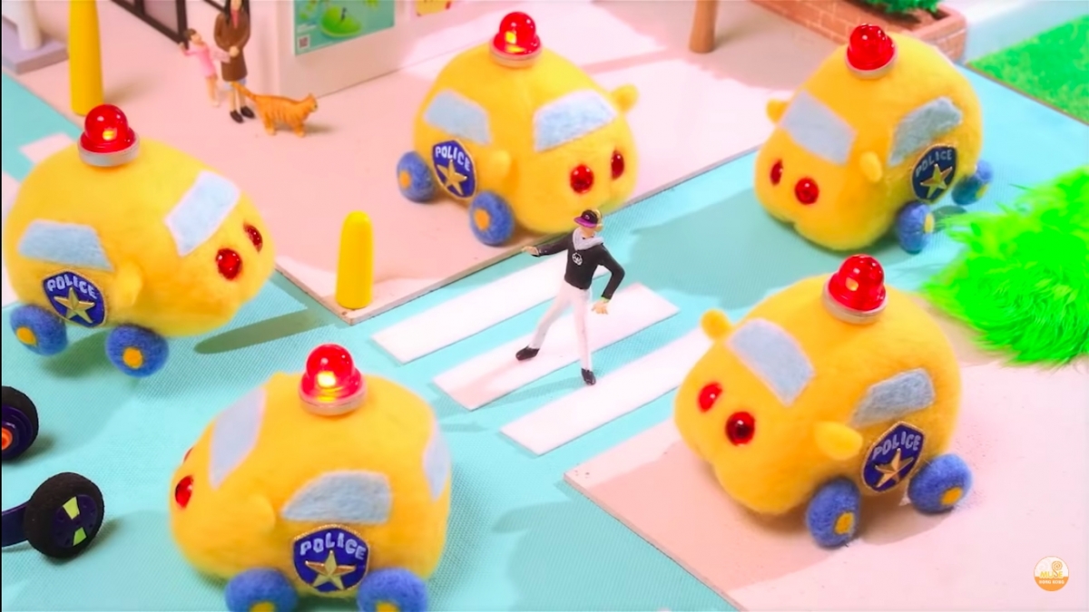 日本動畫《PUI PUI 天竺鼠車車》爆紅/羊毛氈定格動畫/由真天竺鼠配音