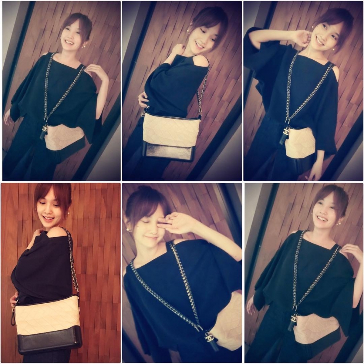 【楊丞琳Chanel手袋】這款Chanel Gabrielle hobo Bag絕對正中你的心~楊丞琳以全黑的造型已經可以展現出優雅的魅力!