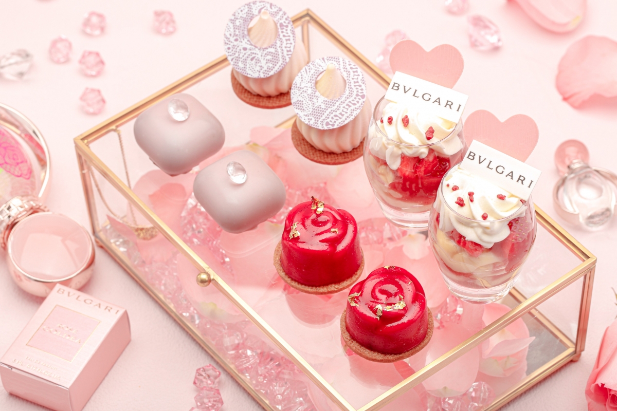 BVLGARI Rose Goldea Afternoon Tea Sweets