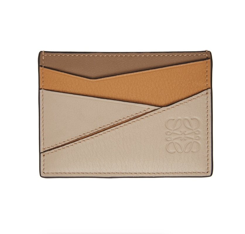 【名牌銀包卡套2021】網購LOEWE/Gucci/YSL/CHLOÉ奶茶色短銀包Card Holder