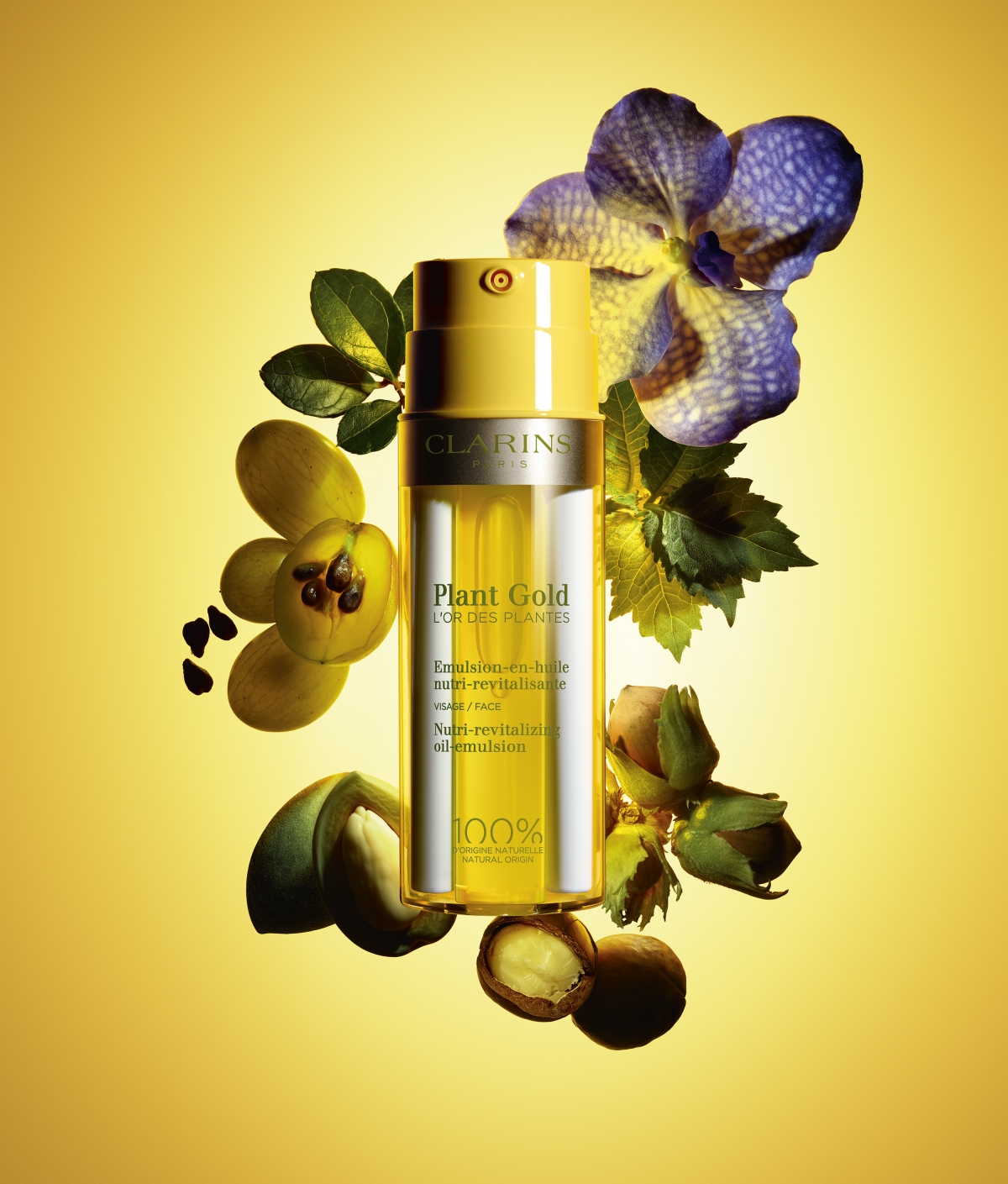 【敏感肌護膚品推介2021】CLARINS「Plant Gold 植物金萃精油乳液」一直都備受歡迎,將經典的蘭花面部護理油及蘊含植物萃取乳液二合為一