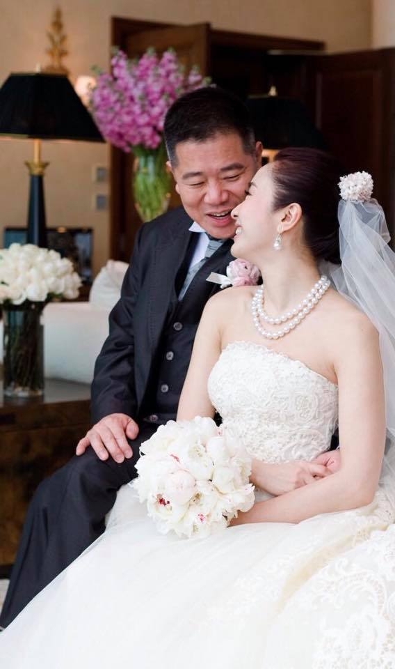 黎姿結婚12周年甜曬拖手照/富商老公馬廷強苦追6年才打動芳心