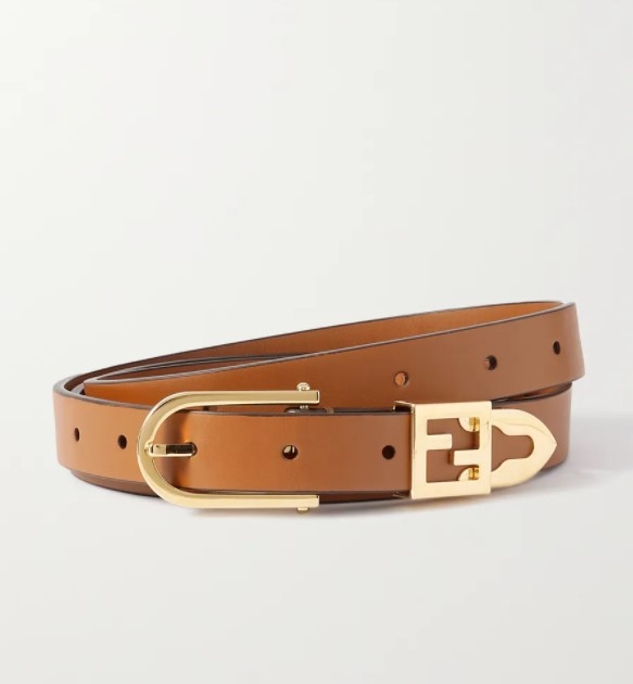 【名牌網購】 款大熱名牌Logo Belt!FENDI Leather belt