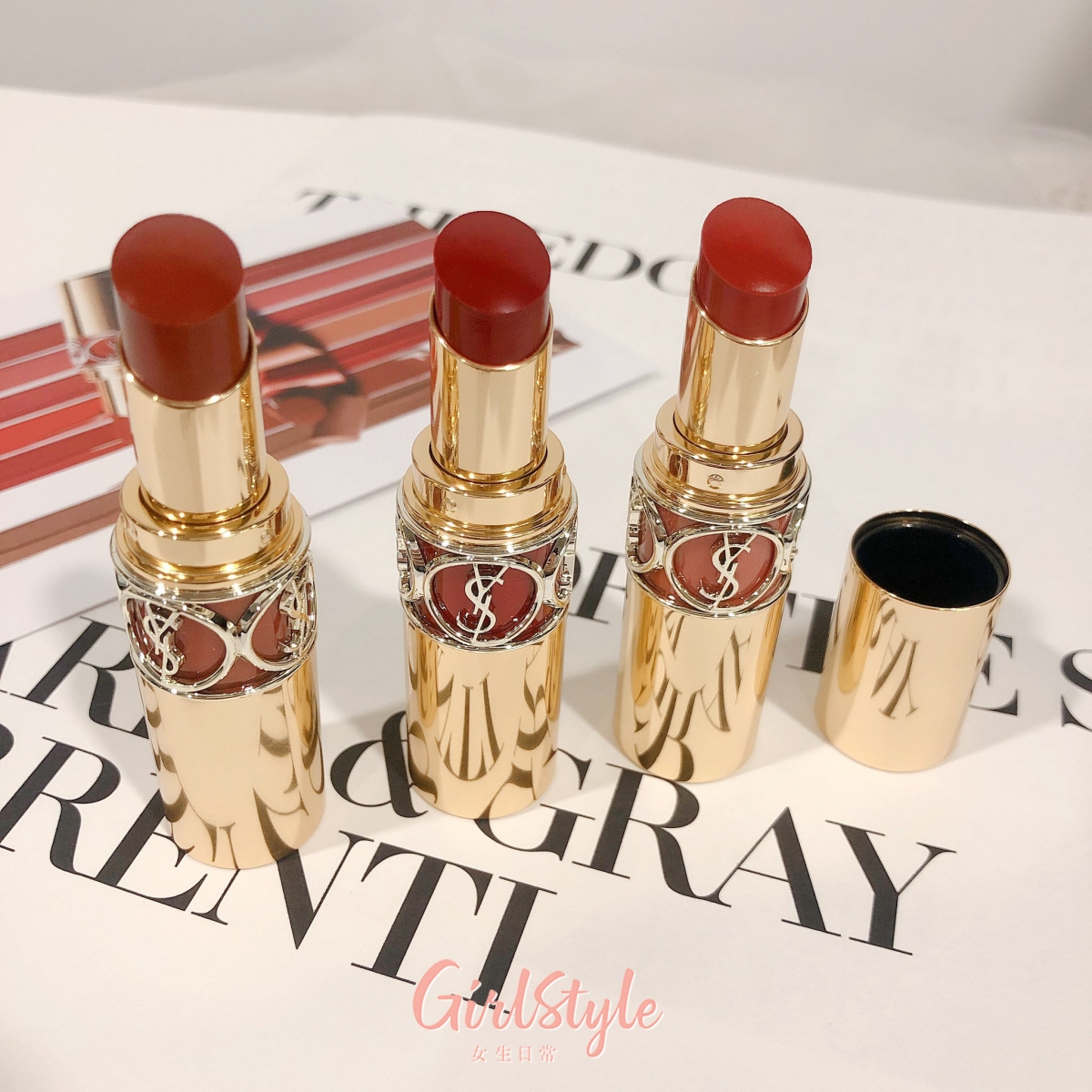 #YSL 告白唇膏