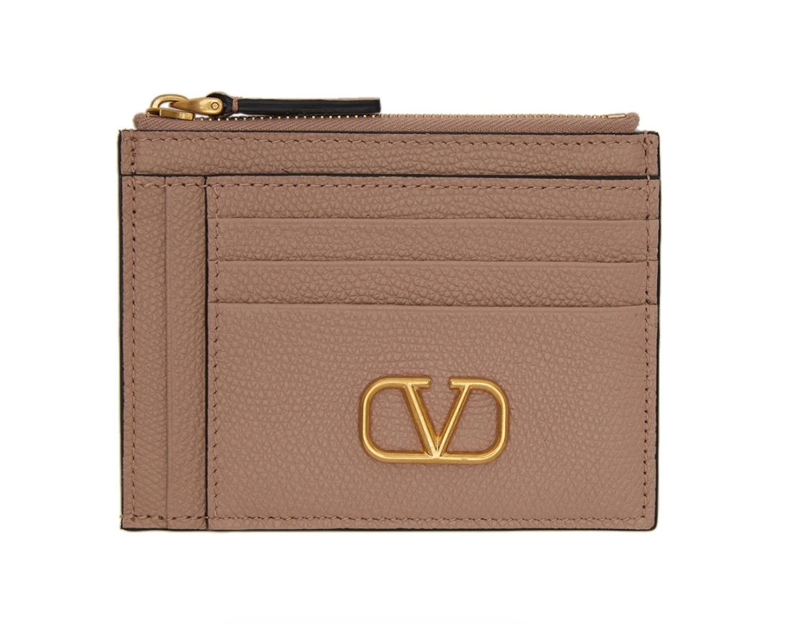 【名牌銀包卡套2021】網購LOEWE/Gucci/YSL/CHLOÉ奶茶色短銀包Card Holder