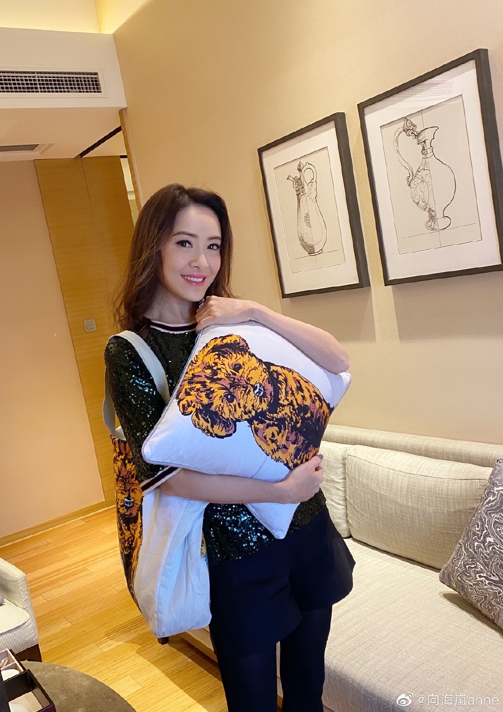 但回顧向海嵐近年的照片,其實也keep得相當好,不但身材纖瘦,而且即使是素顏下也依然容光煥發~
