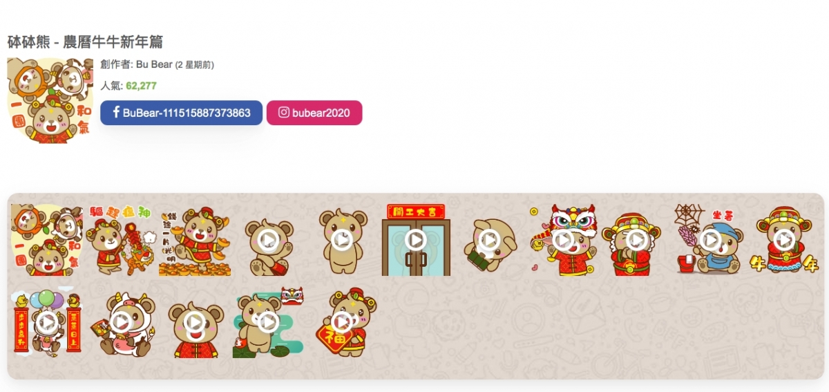 【Signal Sticker下載新年篇】鬼滅之刃/迪士尼/Pepe/阿婆大麻成/天竺鼠車車/WhatsApp/Telegram貼圖Sticker