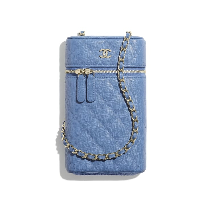 Chanel經典款鏈條手提電話及梳妝袋
