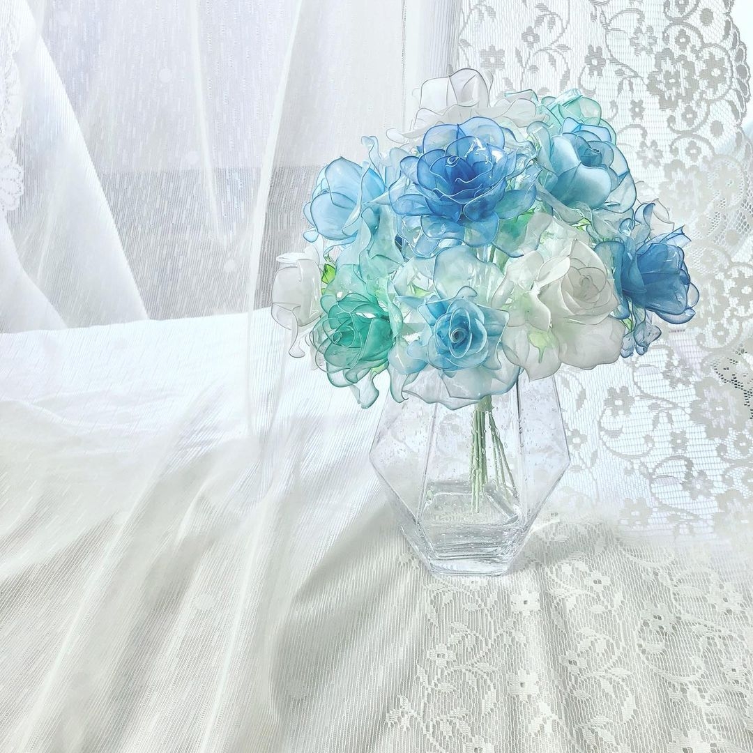 日本大熱「玻璃糖花束」!夢幻半透明質感,永不凋謝的浪漫代表